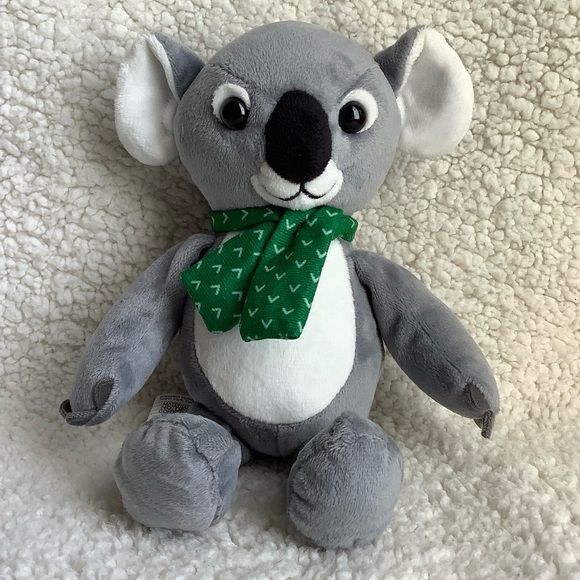 Kinder Surprise 9 Inch Plush Koala Bear Green Scarf Plush Stuffed Animal Toy 🐨 - Picture 1 of 7